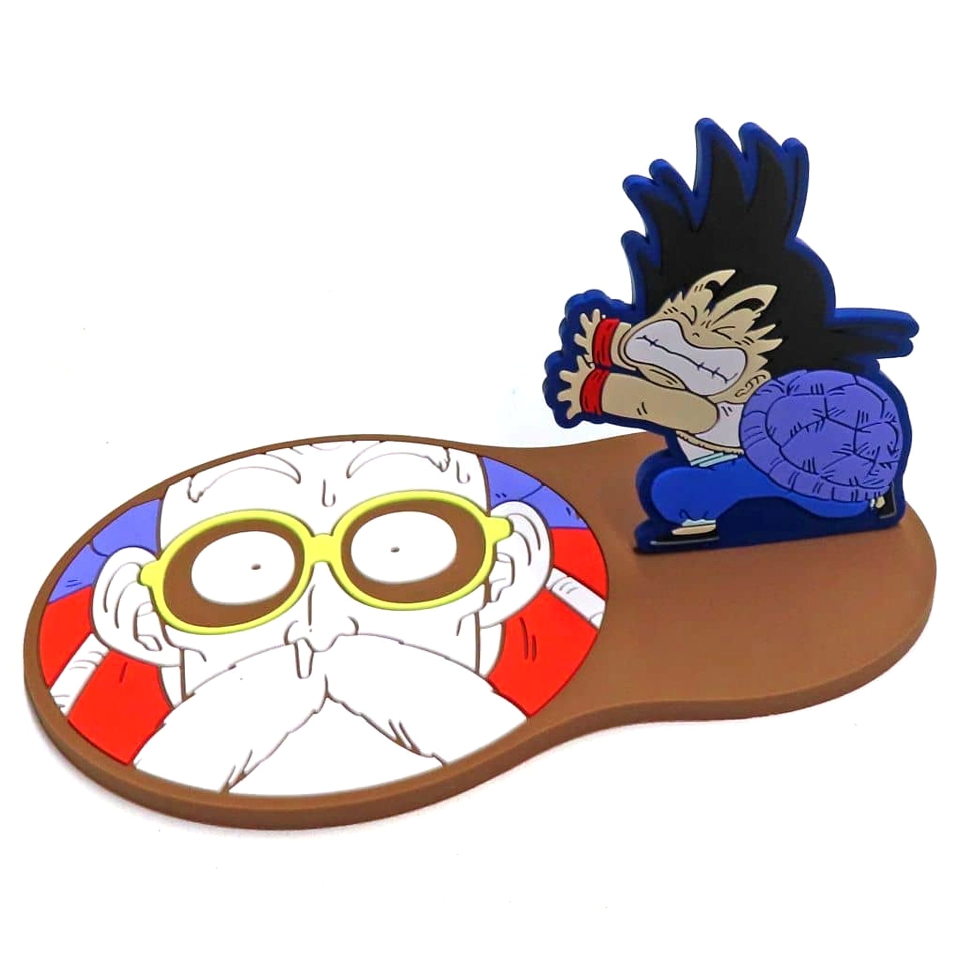 Dragon Ball Son Goku Shell Rubber Coaster Ichiban Kuji Dragon History Rubber Case & Rubber Coaster Prize D [USED]