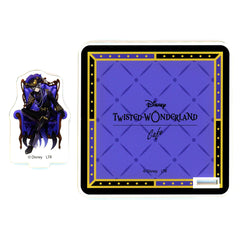 Azul Ashengrotto Glorious Masquerade Acrylic Stand Coaster Disney Twisted Wonderland x OH MY CAFE 2024 [USED]