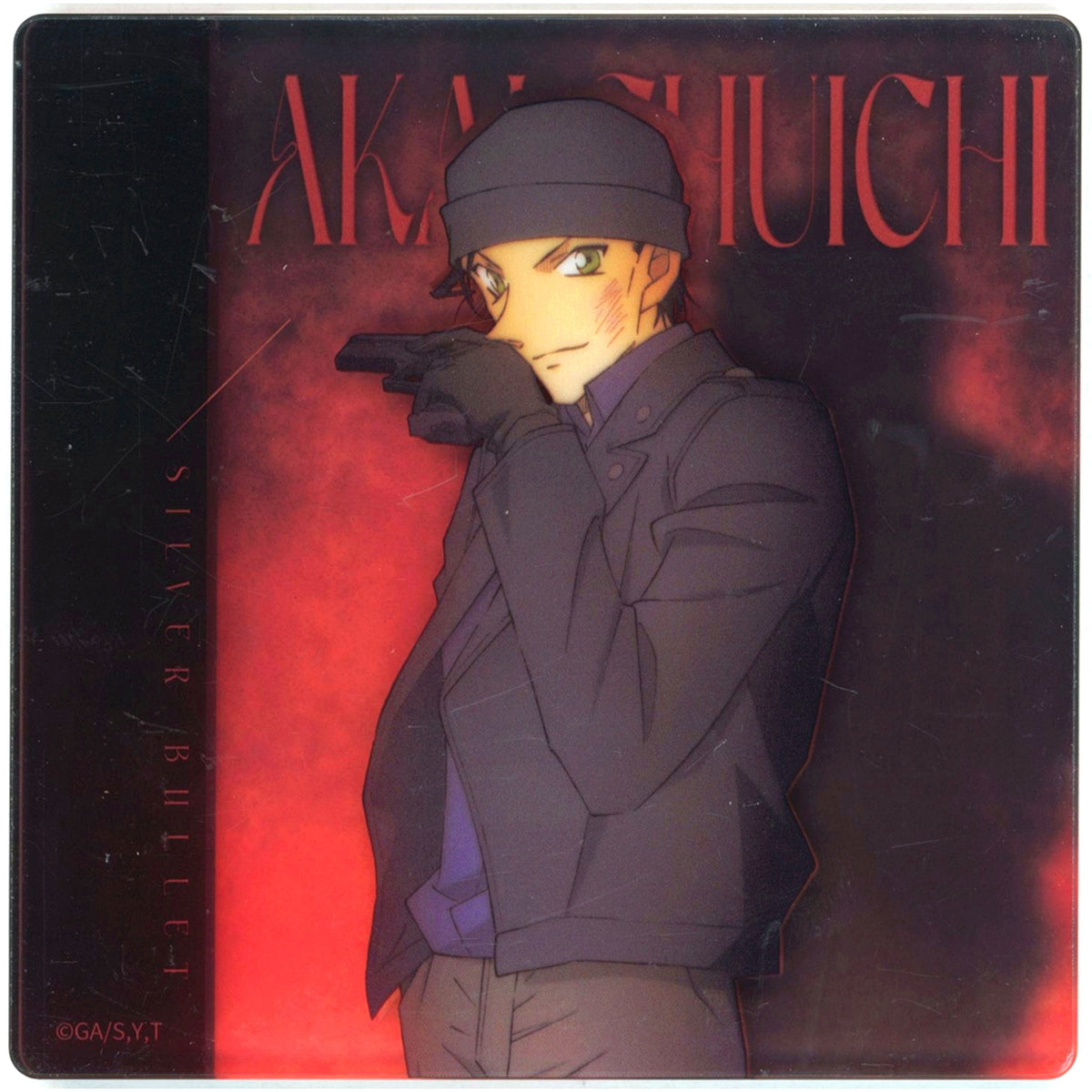 Shuichi Akai roles Series Detective Conan Acrylic Coaster China Limited [USED]