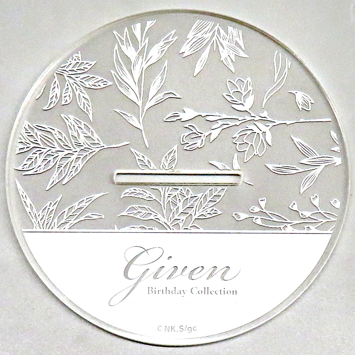 Logo Acrylic Coaster Stand BD 2024 Ver. Movie Given [USED]