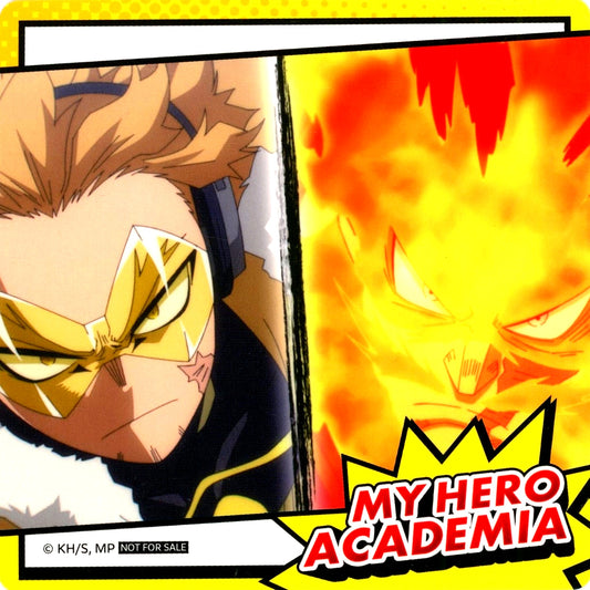 Hawks Endeavor Box B My Hero Academia x Manekineko Collabo Drink Order Bonus Coaster [USED]