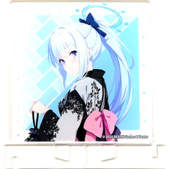 Miyako Tsukiyuki Trading Acrylic Coaster Stand Blue Archive x AnimaxCafe+ [USED]