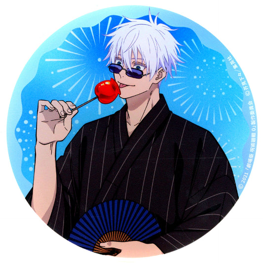 Satoru Gojo Acrylic Coaster Jujutsu Kaisen Fair 2024 Jujutsu Kaisen 0 the Movie Gratte animatecafe Menu Paid Bonus [USED]