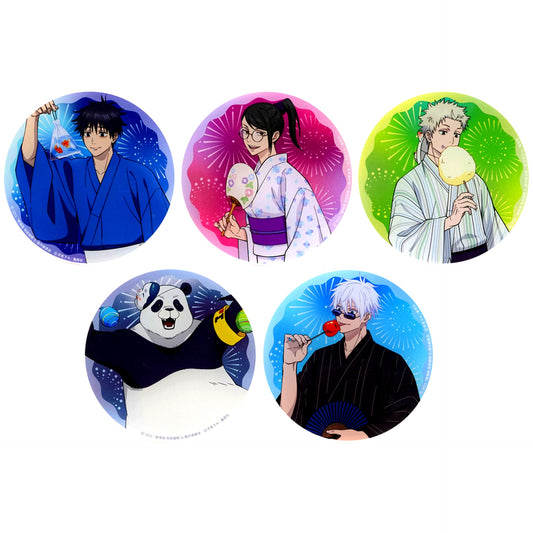 Set of 5 Acrylic Coaster Jujutsu Kaisen Fair 2024 Jujutsu Kaisen 0 the Movie Gratte animatecafe Menu Paid Bonus [USED]