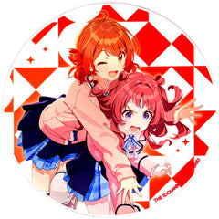Saki & Ume Hanami Gakuen Idolmaster x Karaoke Manekineko Acrylic Coaster [USED]