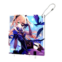 Fischl Genshin Character Birthday Illustration Acrylic Coaster [USED]