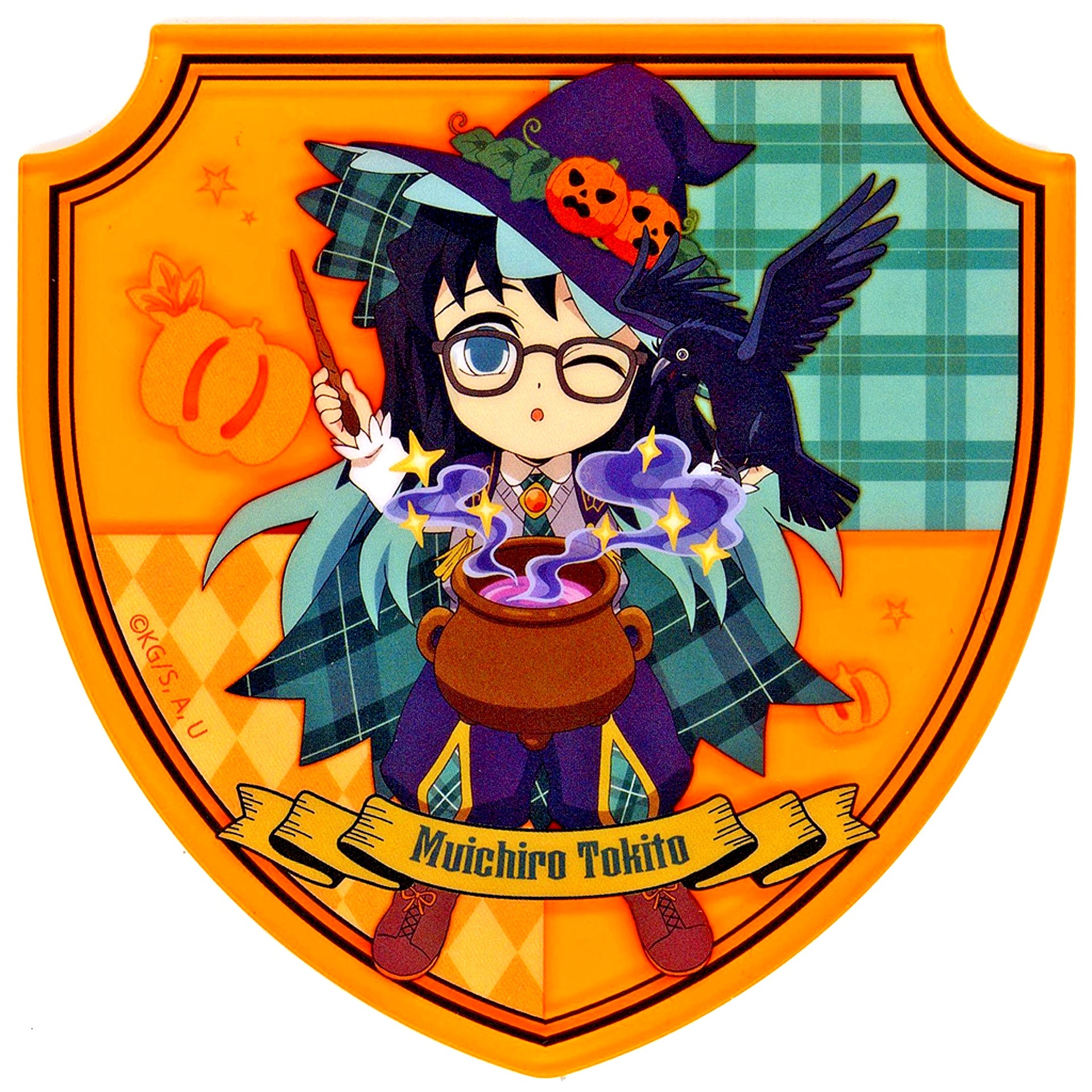 Muichiro Tokito Random Acrylic Coaster B Demon Slayer x ufotable Cafe Machi Asobi CAFE x ufotable DINING Halloween Event 2024 [USED]