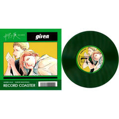 Akihiko Kaji & Haruki Nakayama Record Style Coaster Original Edition Given Exhibition [USED]