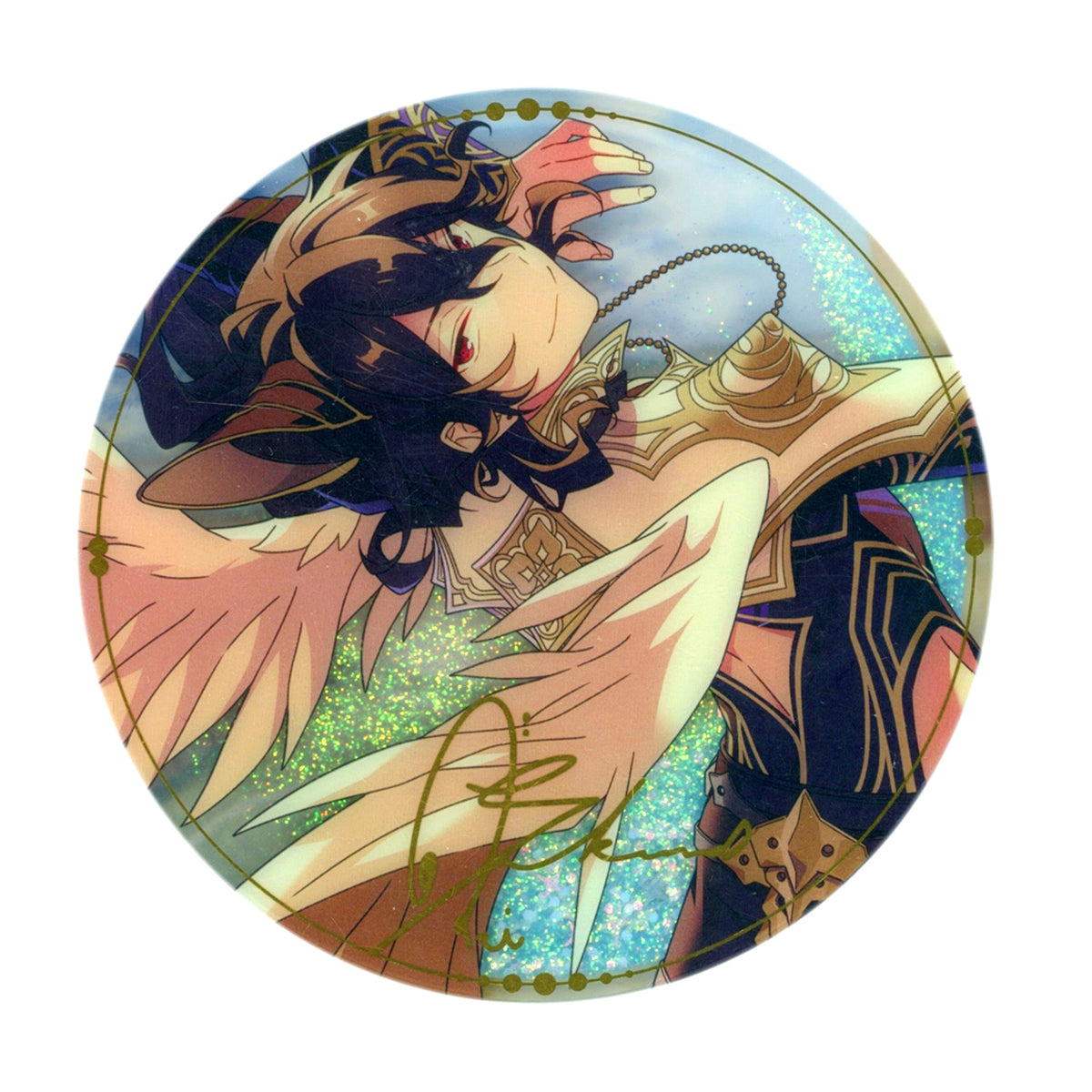Rei Sakuma Quicksand Acrylic Coaster Ensemble Stars God of Serene Shadows Ver. Figure Pre-order Bonus [USED]