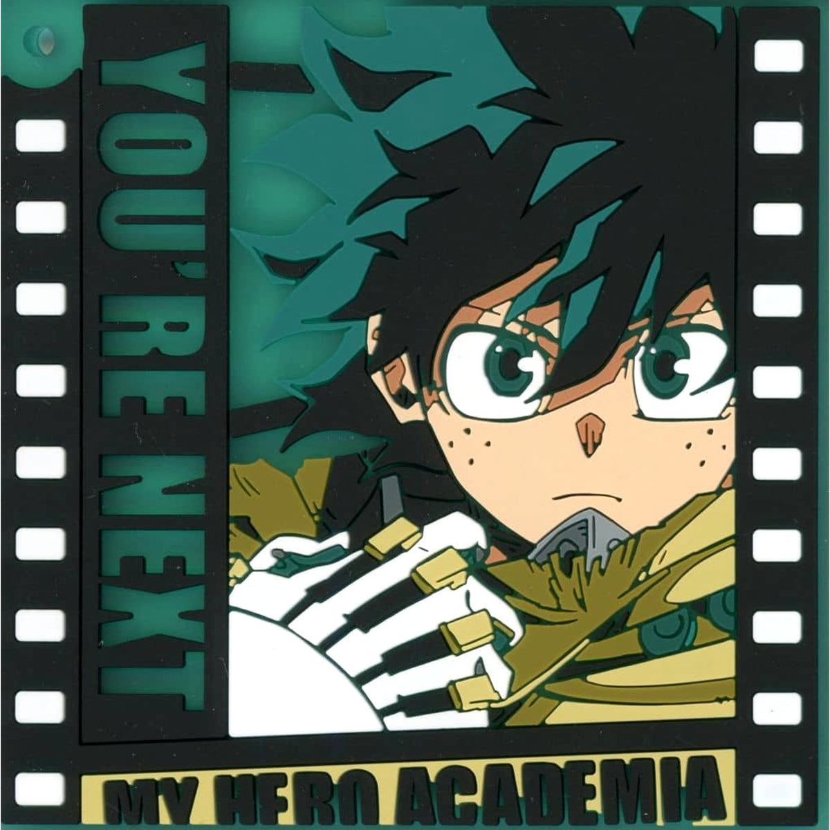 My Hero Academia Izuku Midoriya Ichiban Kuji You're Next Rubber Coaster Prize G [USED]
