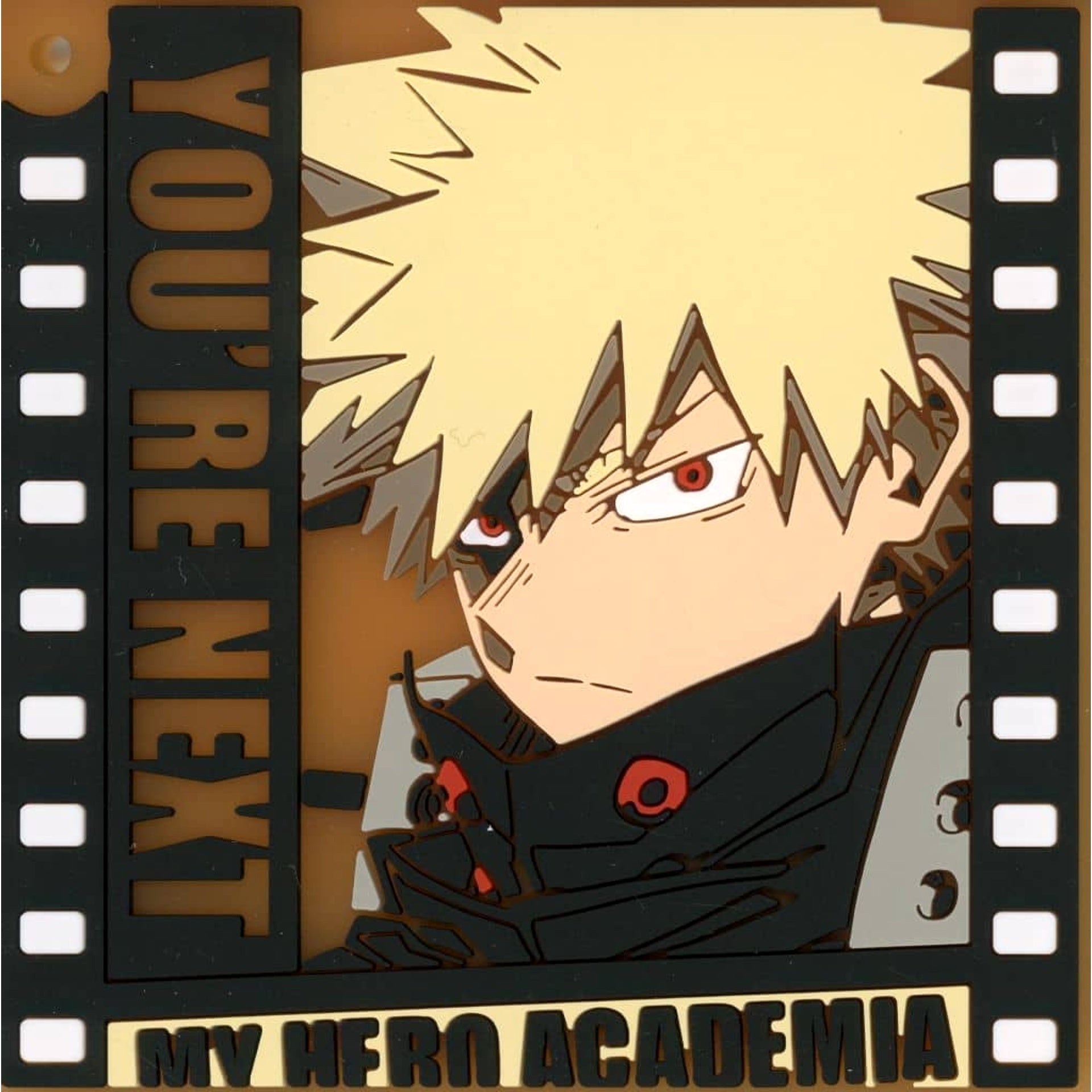 My Hero Academia Katsuki Bakugo Ichiban Kuji You're Next Rubber Coaster Prize G [USED]