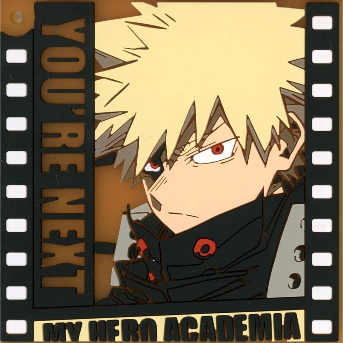 My Hero Academia Katsuki Bakugo Ichiban Kuji You're Next Rubber Coaster Prize G [USED]