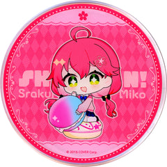 Sakura Miko Virtual YouTuber hololive Shiranaikoto Kenkyukai x SWEETS PARADISE PVC Coaster [USED]