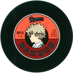 My Hero Academia Katsuki Bakugo Ichiban Kuji Cultural Festival Begins!! Record Design Rubber Coaster Prize J [USED]