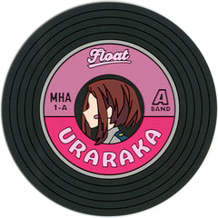 My Hero Academia Ochaco Uraraka Ichiban Kuji Cultural Festival Begins!! Record Design Rubber Coaster Prize J [USED]