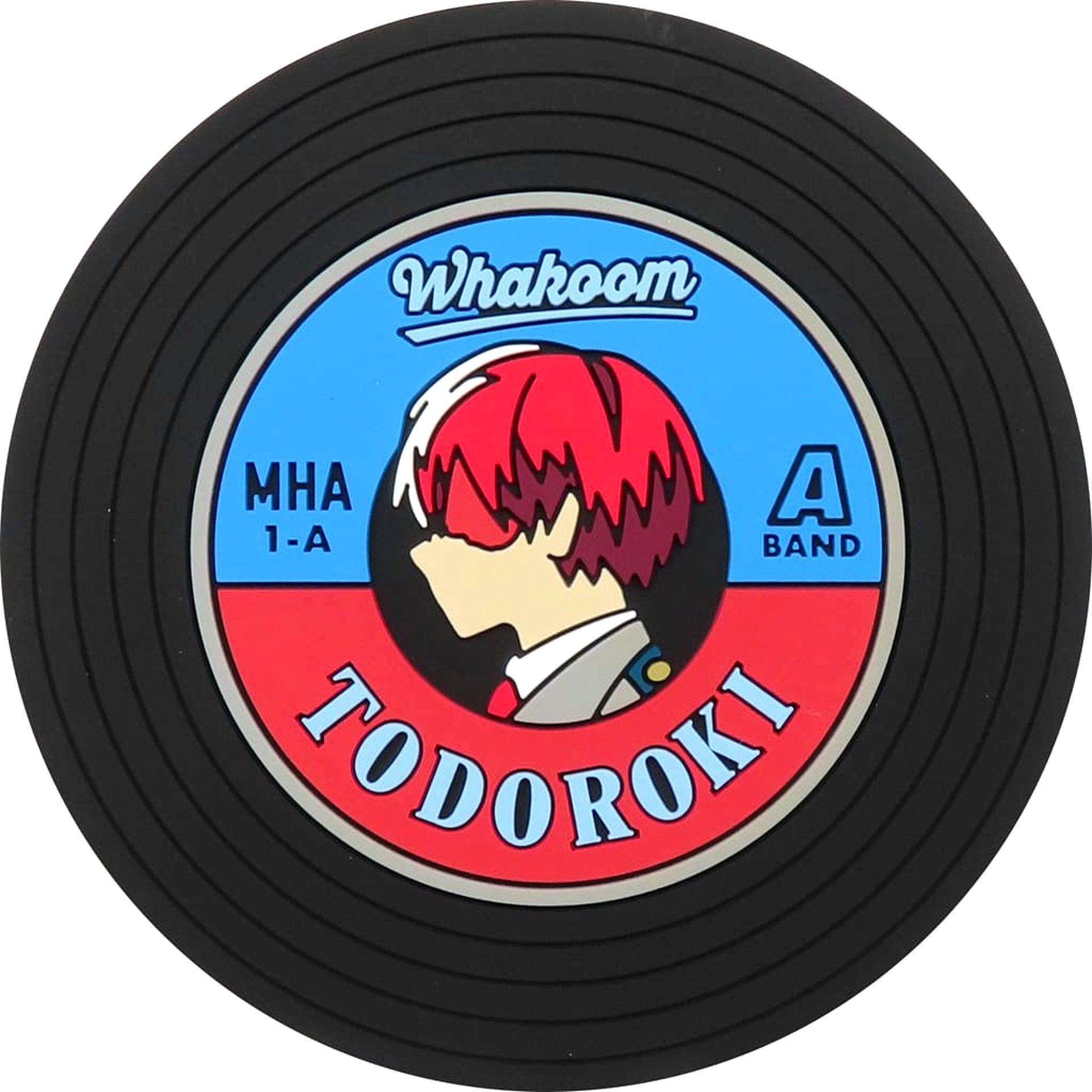My Hero Academia Shoto Todoroki Ichiban Kuji Cultural Festival Begins!! Record Design Rubber Coaster Prize J [USED]