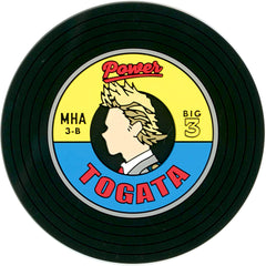 My Hero Academia Mirio Togata Ichiban Kuji Cultural Festival Begins!! Record Design Rubber Coaster Prize J [USED]