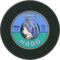 My Hero Academia Nejire Hado Ichiban Kuji Cultural Festival Begins!! Record Design Rubber Coaster Prize J [USED]