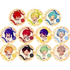 Set of 11 Coaster Group D Ensemble Stars ENSEMBLE HOLIDAY x animatecafe Collabo Menu Order Bonus [USED]