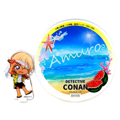Toru Amuro Summer Vacation Detective Conan Osaka Castle Honjin SPECIAL SHOP 2024 Acrylic Stand Coaster [USED]