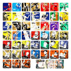 Set of 45 with BOX Purchase Bonus Haikyu!! Art Coaster V League Ver. [USED]