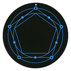 Fullmetal Alchemist: Brotherhood Human Transmutation Circle Ichiban Kuji Those Who Opened the Door Rubber Coaster Prize F [USED]