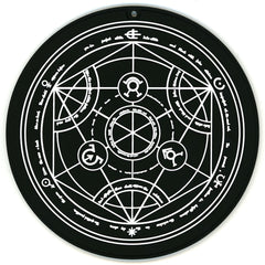 Philosophers Stone Transmutation Circle F Prize Rubber Coaster Ichiban Kuji Fullmetal Alchemist Tobira o Hirakeshi Monotachi [USED]