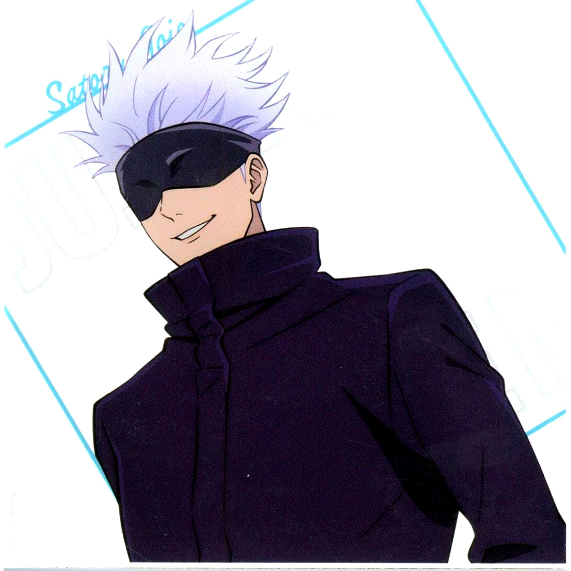 Satoru Gojo Illustration Acrylic Coaster JF2025 Ver. Jujutsu Kaisen Jump Festa 2025 EC Limited [USED]