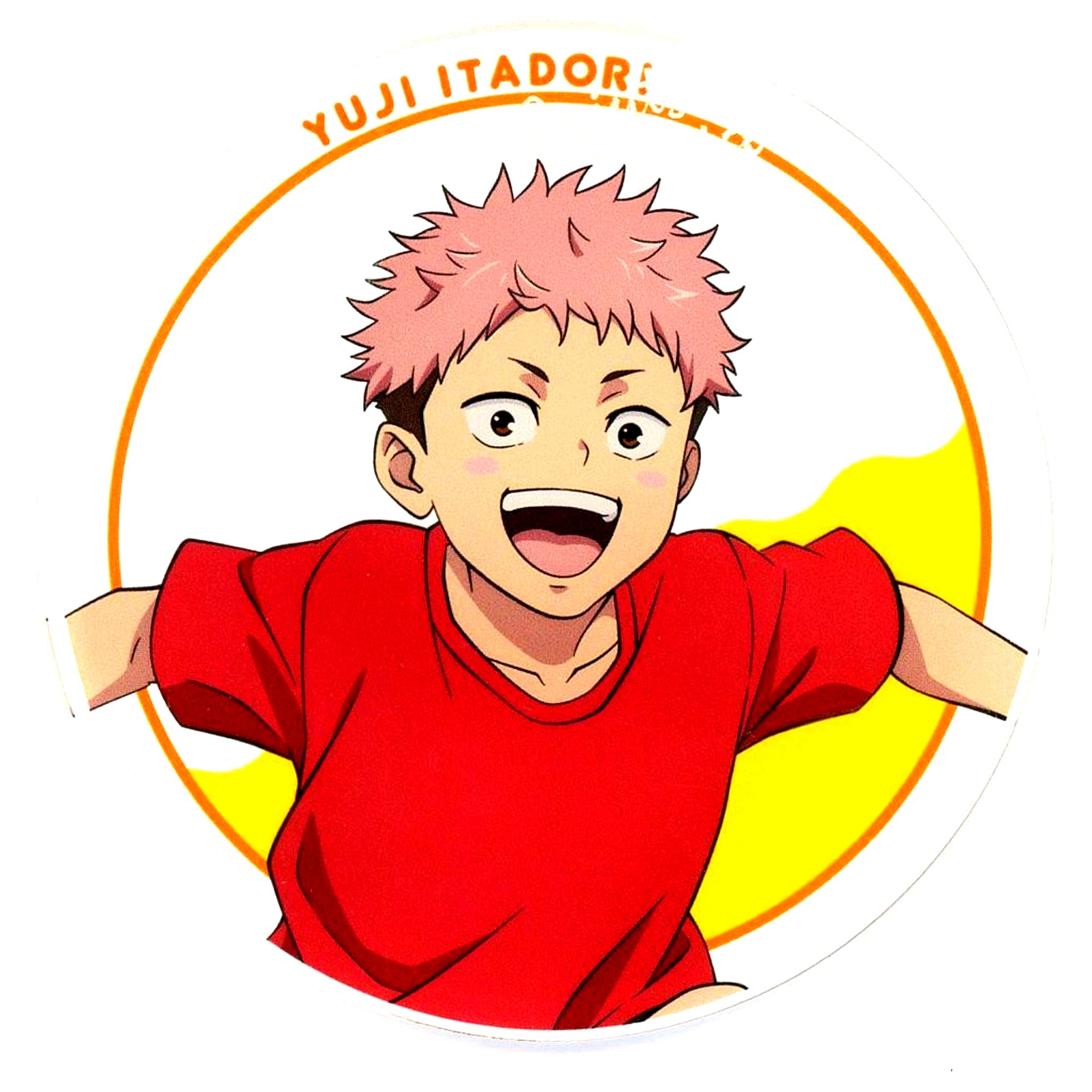 Yuji Itadori Childhood Illustration Acrylic Coaster JF2025 Ver. Jujutsu Kaisen Jump Festa 2025 EC Limited [USED]