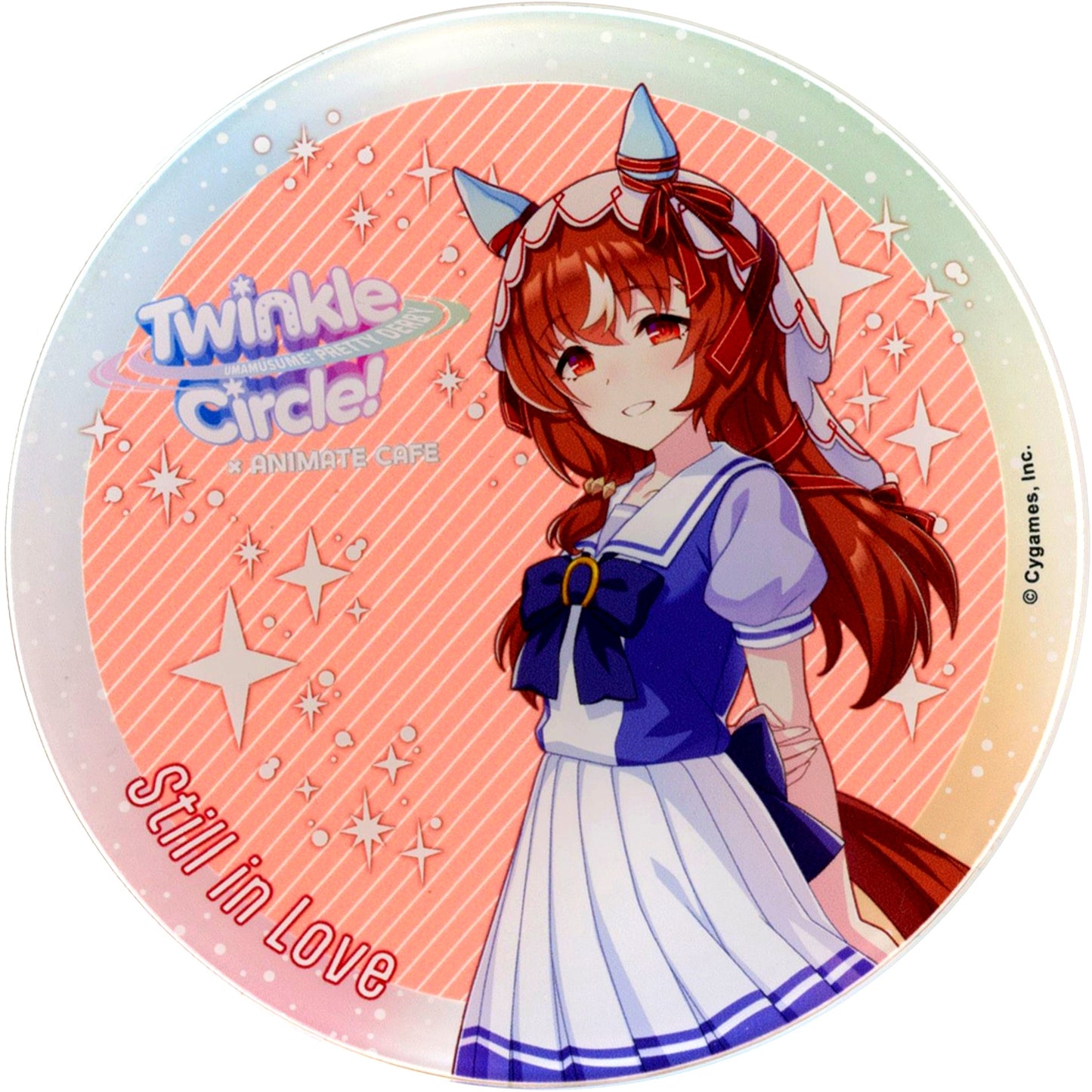 Still in Love Uma Musume Pretty Derby Twinkle Circle animatecafe in INTEX Osaka Trading Acrylic Coaster Cafe Menu Paid Bonus [USED]