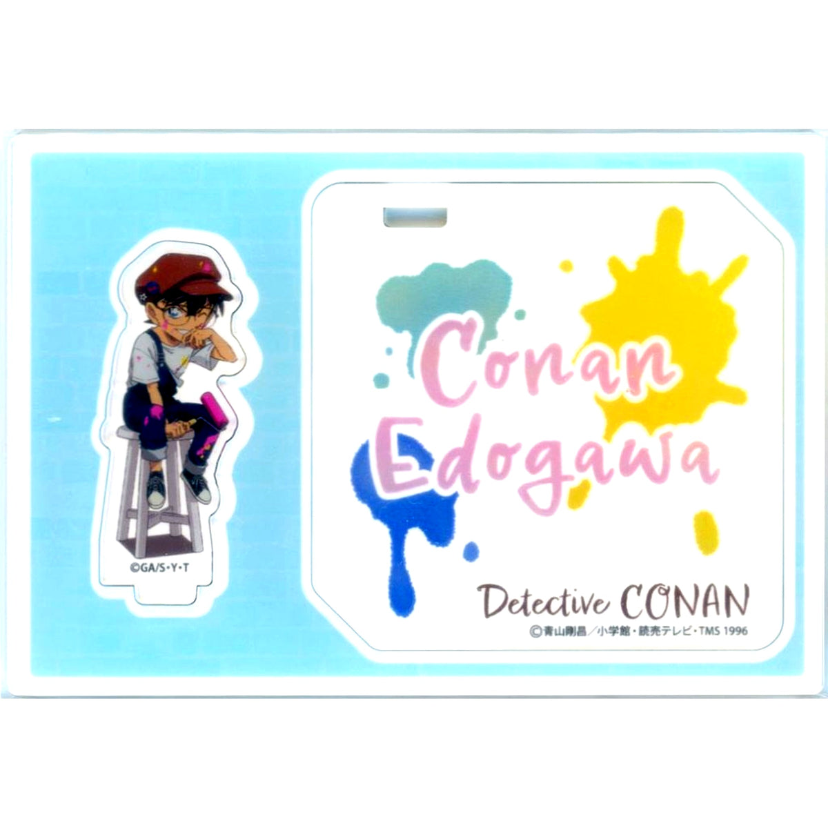 Conan Edogawa Art Detective Conan Character Acrylic Coaster [USED]