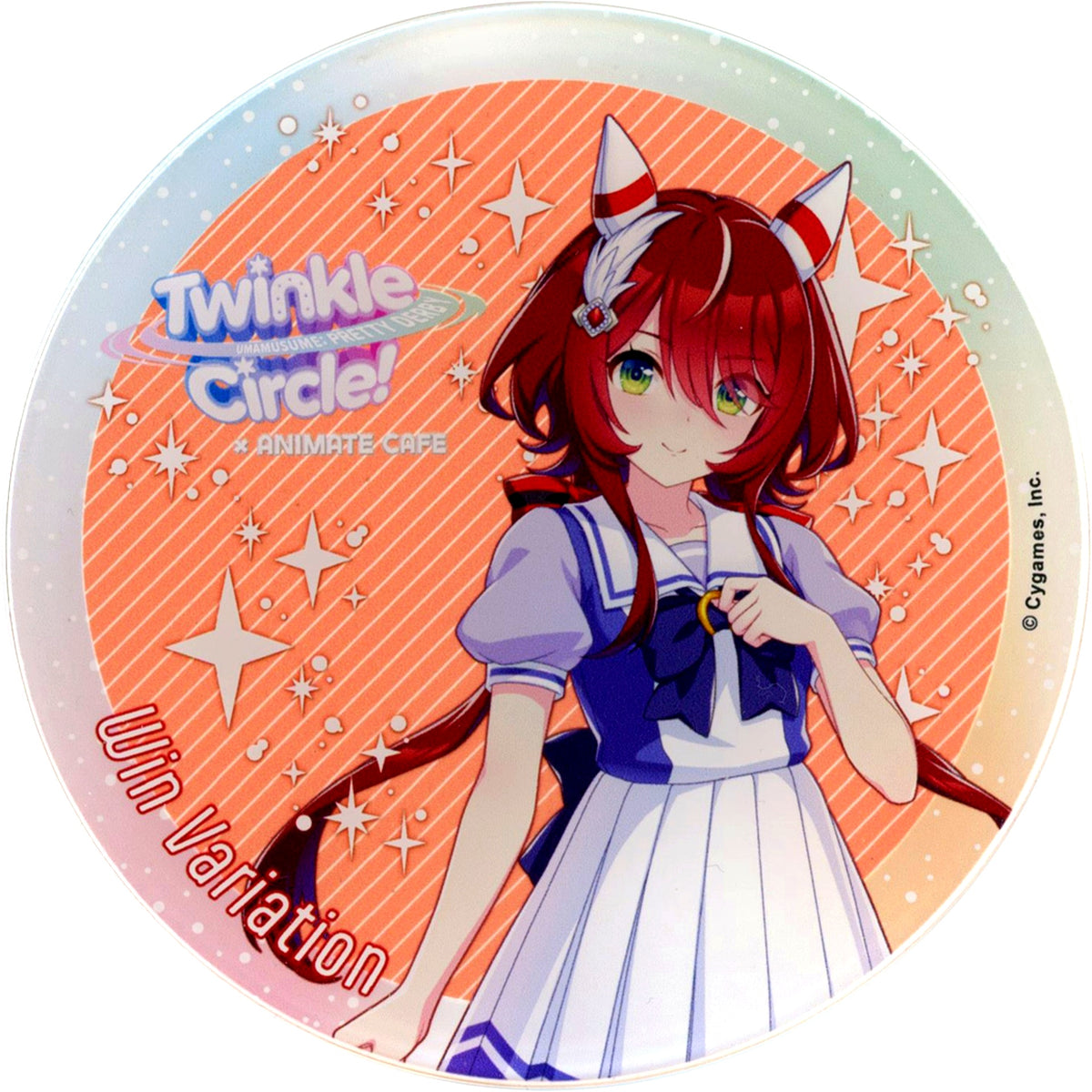 Win Variation Uma Musume Pretty Derby Twinkle Circle animatecafe in Makuhari Messe Trading Acrylic Coaster Cafe Menu Paid Bonus [USED]