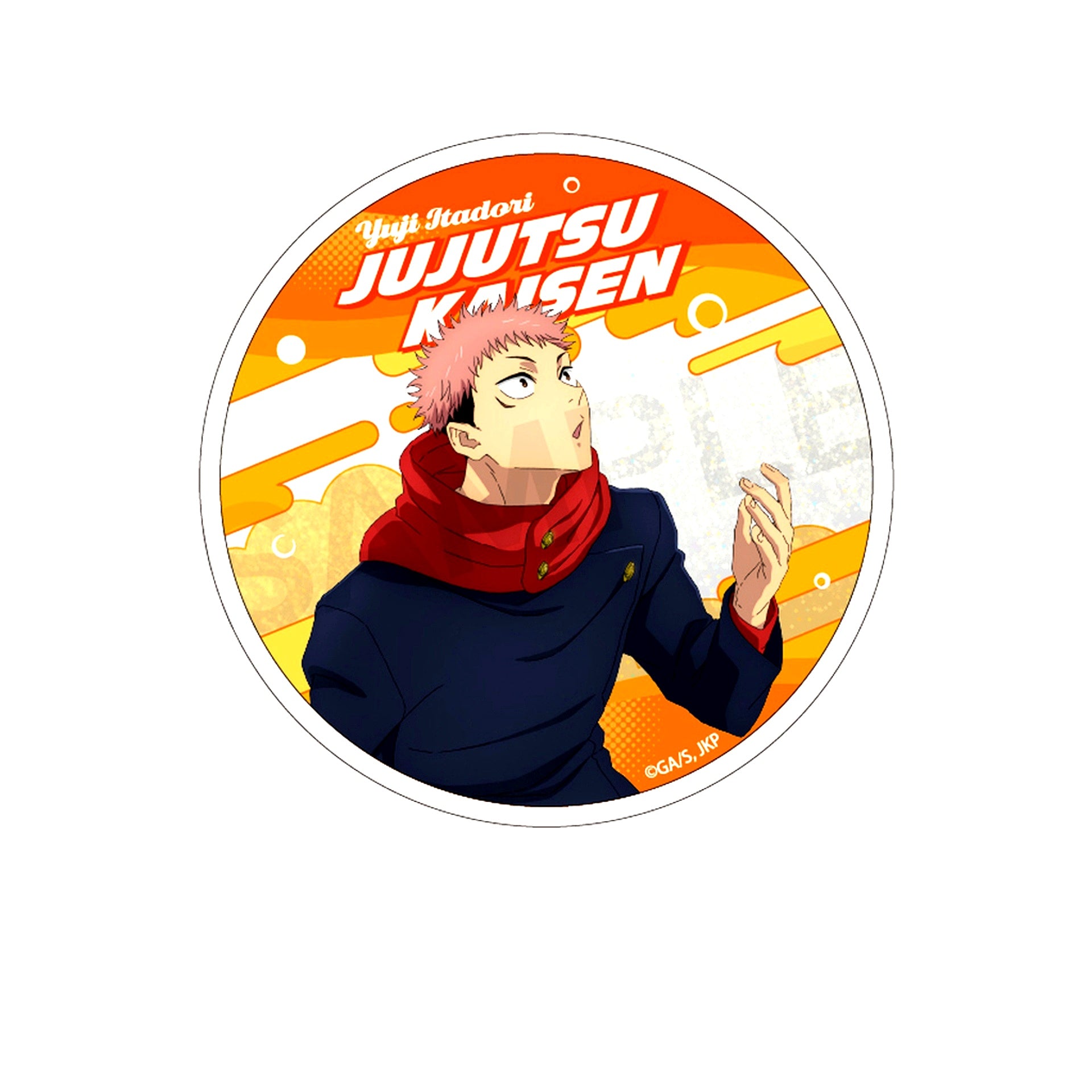 Yuji Itadori 01. Glitter Coaster Jujutsu Kaisen Season 2 Shibuya Incident [USED]
