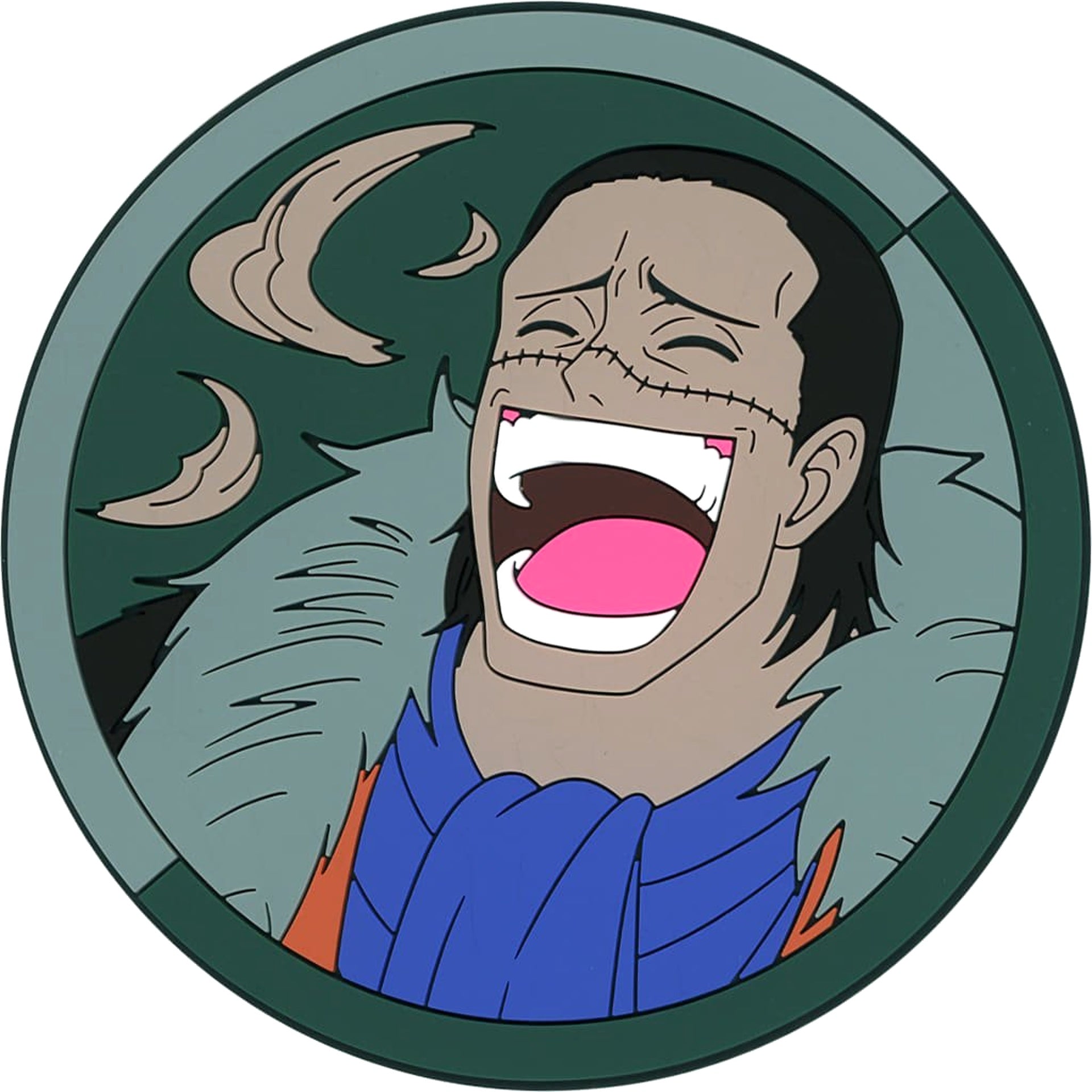 One Piece Crocodile Ichiban Kuji The Greatest Battle: To the Grand Line Rubber Coaster Prize G [USED]