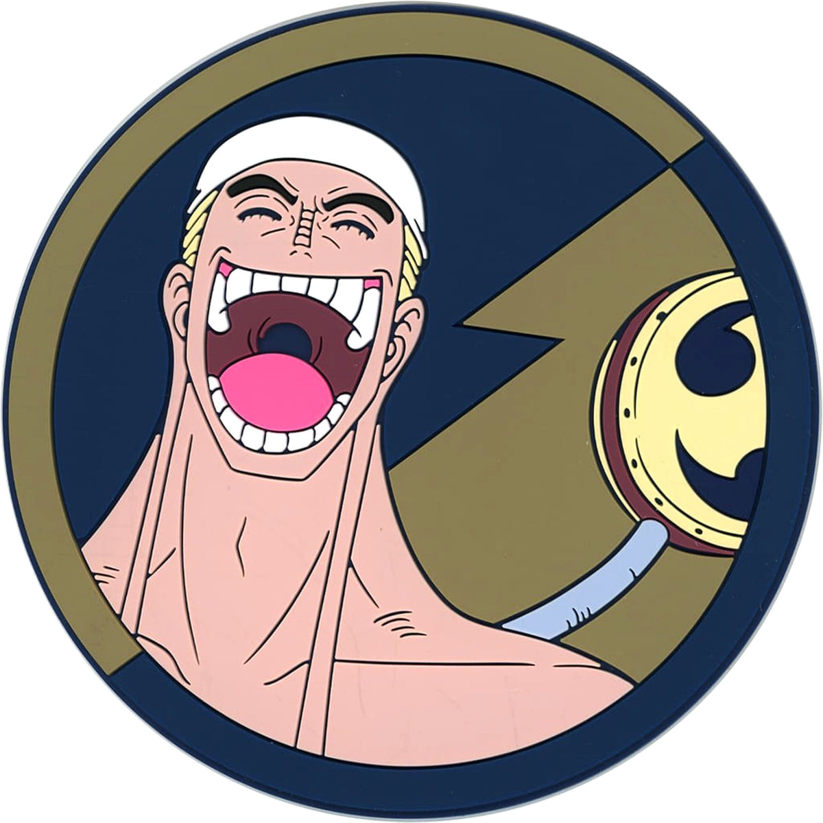 One Piece Enel Ichiban Kuji The Greatest Battle: To the Grand Line Rubber Coaster Prize G [USED]