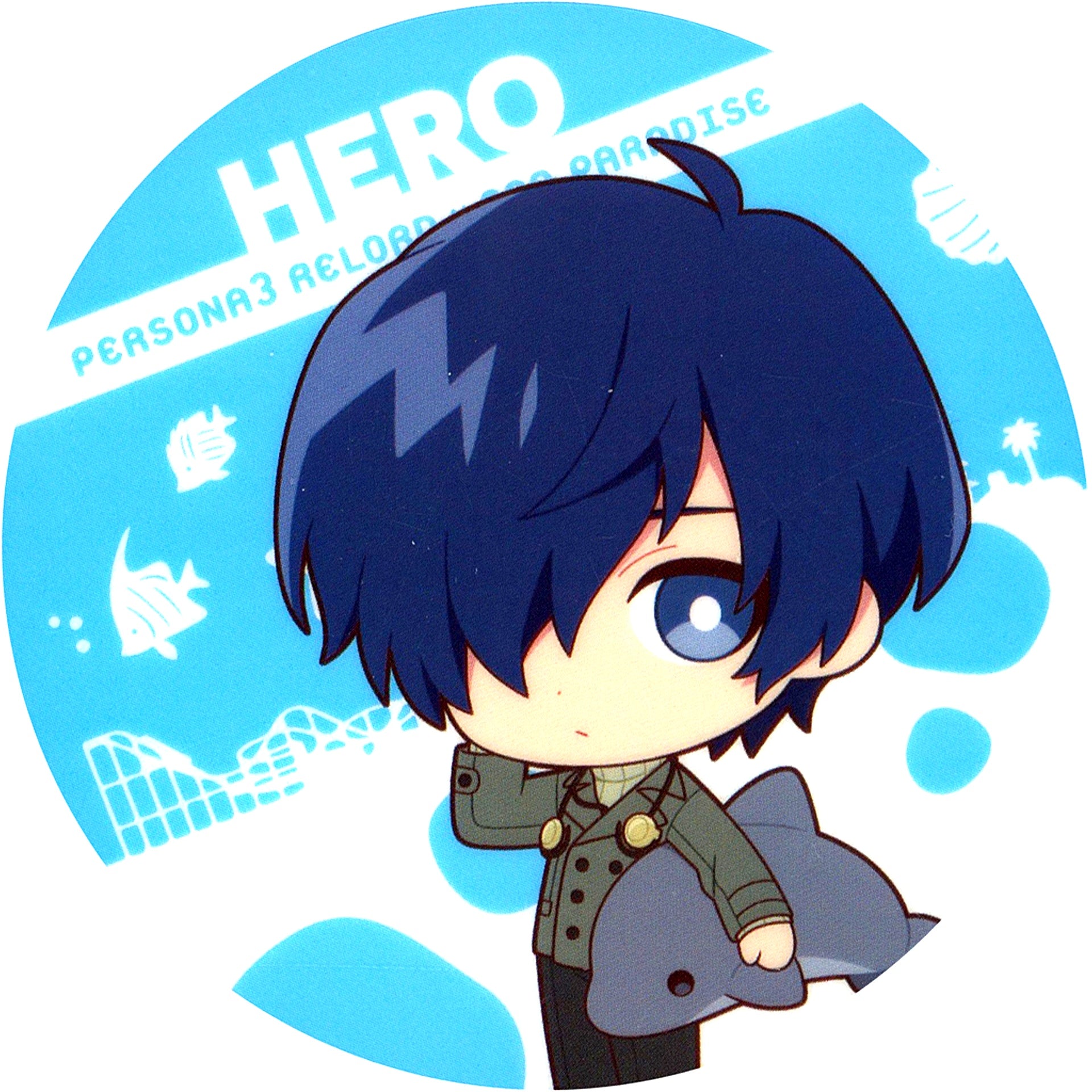 Protagonist Coaster Persona 3 Reload x Yokohama Hakkeijima Sea Paradise EPISODE 2025 Collabo Drink Order Bonus [USED]