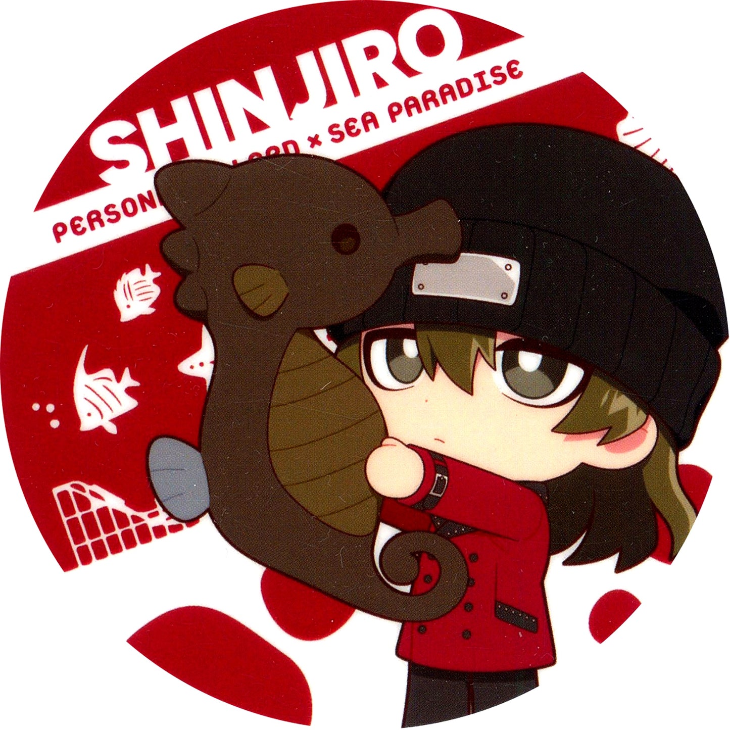 Shinjiro Aragaki Coaster Persona 3 Reload x Yokohama Hakkeijima Sea Paradise EPISODE 2025 Collabo Drink Order Bonus [USED]