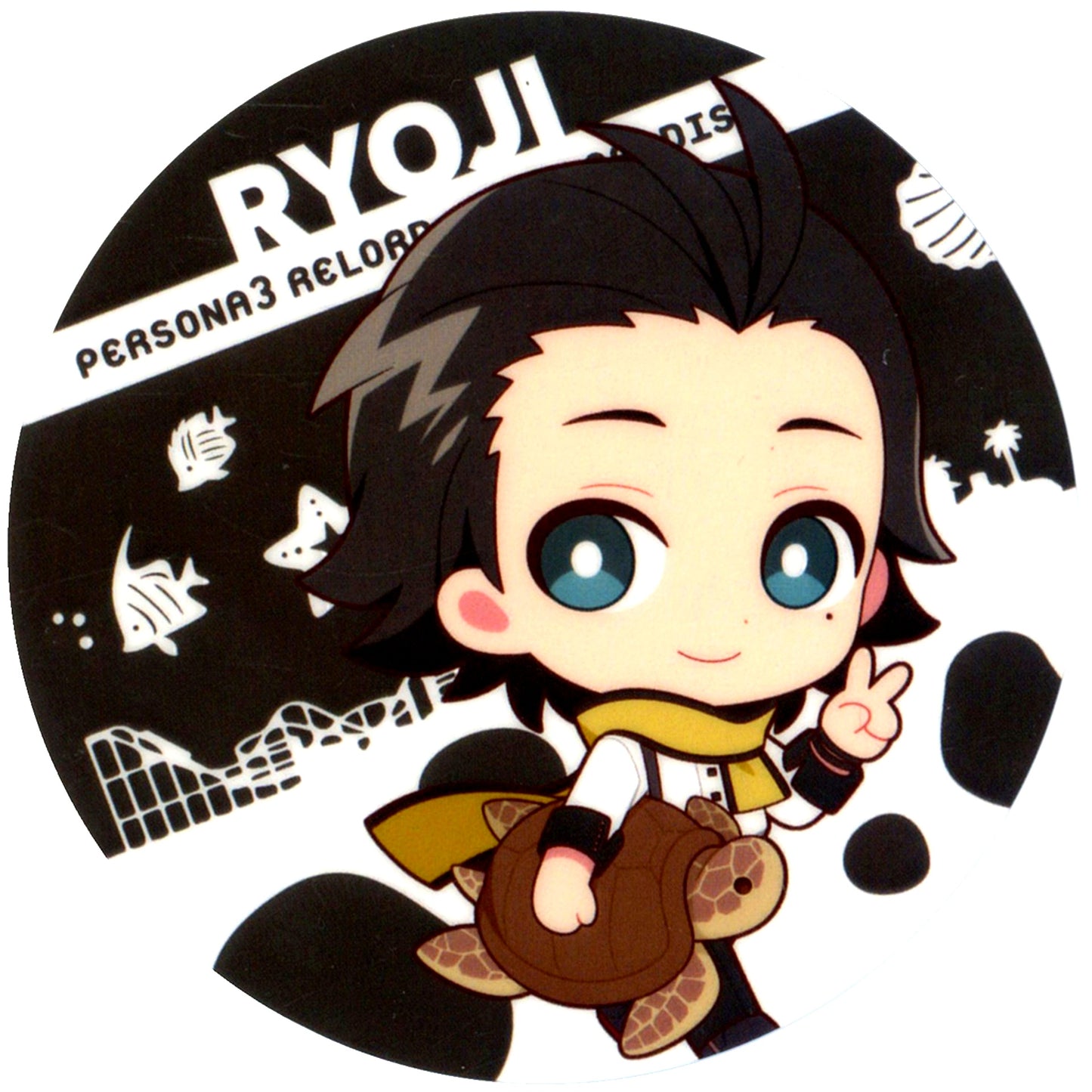 Ryoji Mochizuki Coaster Persona 3 Reload x Yokohama Hakkeijima Sea Paradise EPISODE 2025 Collabo Drink Order Bonus [USED]