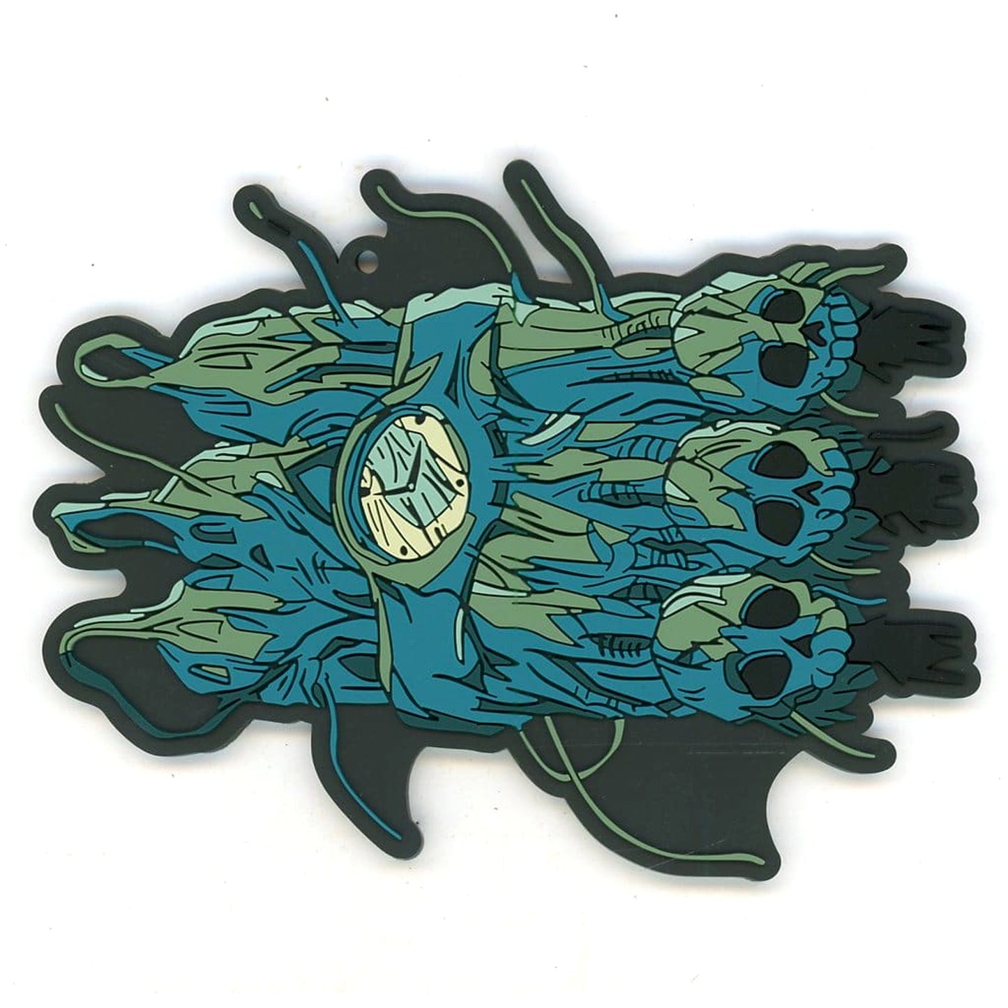 Yu Yu Hakusho Crow Bomb Materialization Ichiban Kuji Ankoku Bujutsukai-hen Rubber Coaster Prize F [USED]