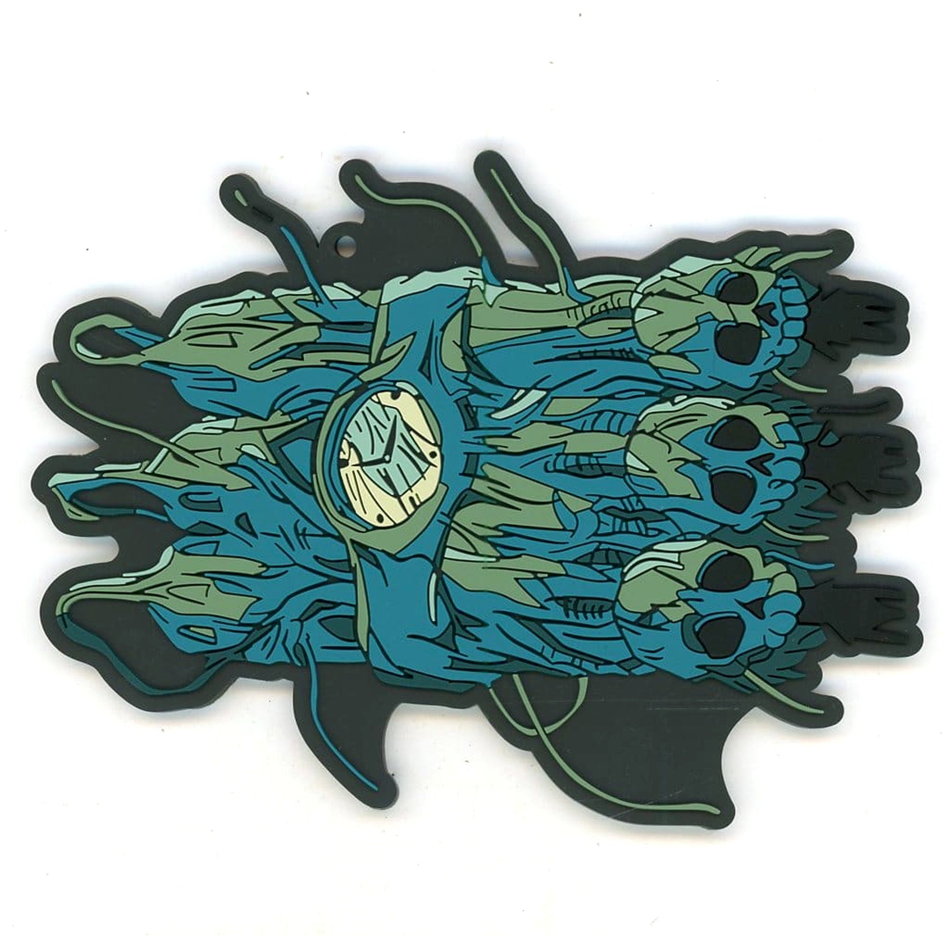 Yu Yu Hakusho Crow Bomb Materialization Ichiban Kuji Ankoku Bujutsukai-hen Rubber Coaster Prize F [USED]