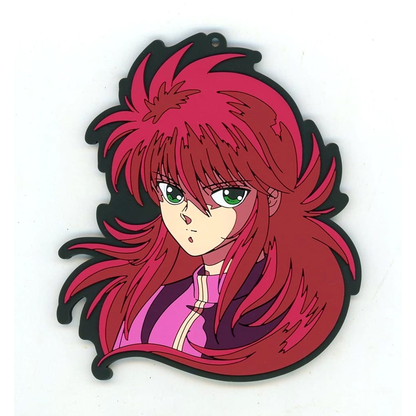 Yu Yu Hakusho Kurama Ichiban Kuji Ankoku Bujutsukai-hen Rubber Coaster Prize F [USED]