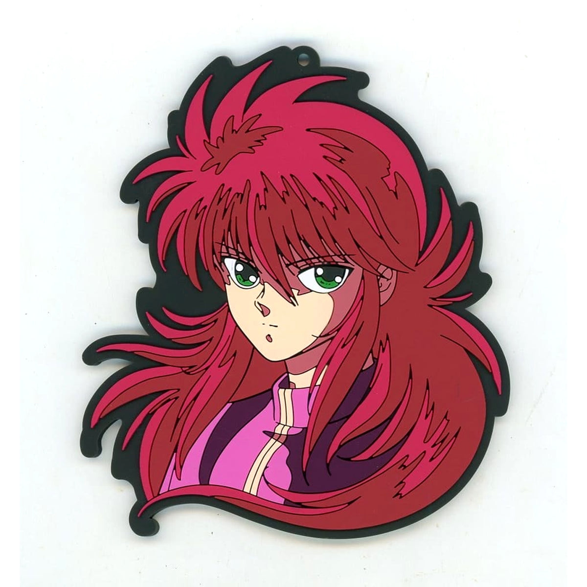 Yu Yu Hakusho Kurama Ichiban Kuji Ankoku Bujutsukai-hen Rubber Coaster Prize F [USED]