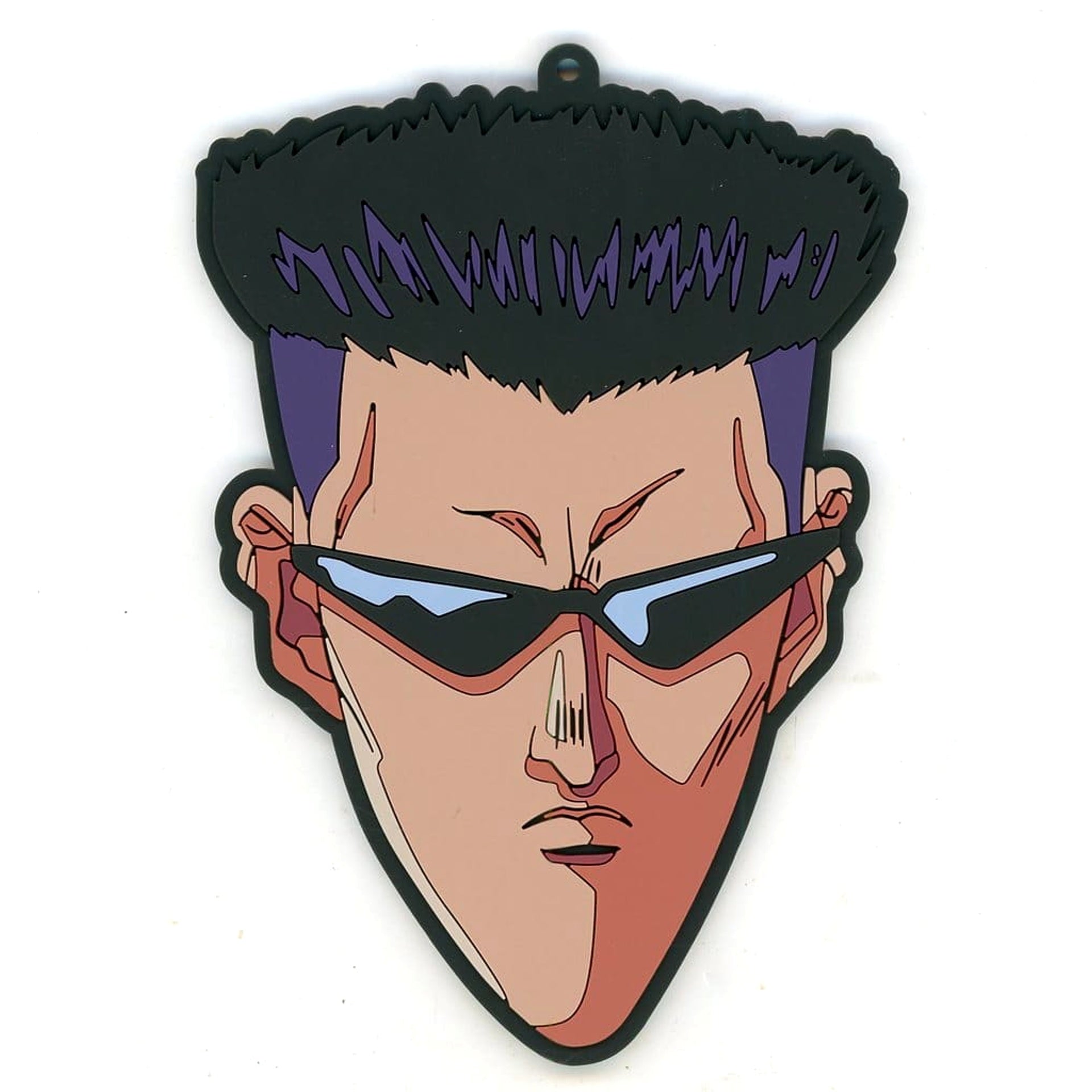 Yu Yu Hakusho Toguro Younger Brother Ichiban Kuji Ankoku Bujutsukai-hen Rubber Coaster Prize F [USED]