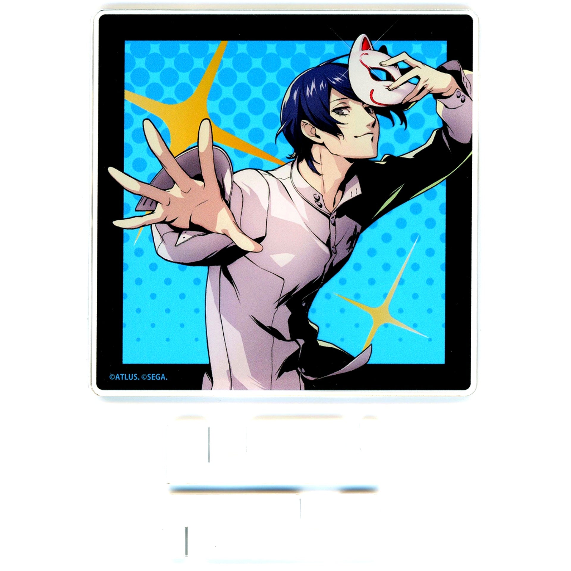 Yusuke Kitagawa Persona 5 Royal Persona 5 The Phantom X Animax Cafe+ Trading Acrylic Coaster Stand [USED]