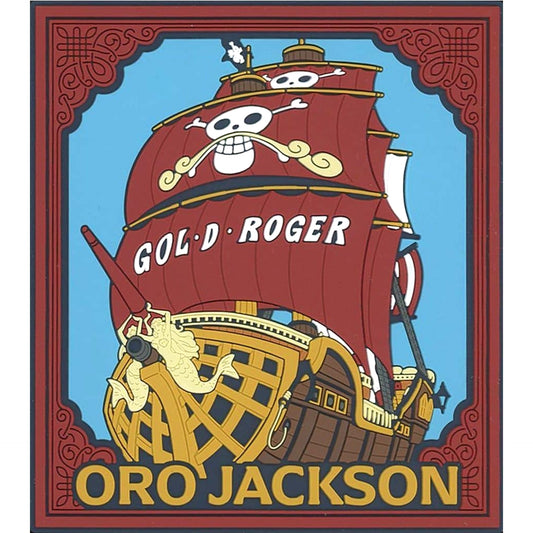 One Piece Oro Jackson Ichiban Kuji Roger Pirates Legendary Pirate Rubber Coaster Rubber Assortment Prize J [USED]