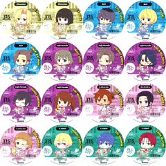 Set of 16 Group B THE IDOLMASTER SideM M Fes 2025 x animatecafe Menu Order Bonus Random Coaster [USED]