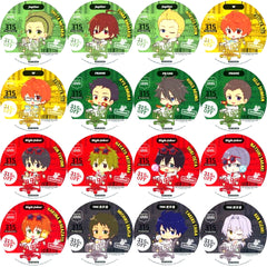 Set of 16 Group C THE IDOLMASTER SideM M Fes 2025 x animatecafe Menu Order Bonus Random Coaster [USED]