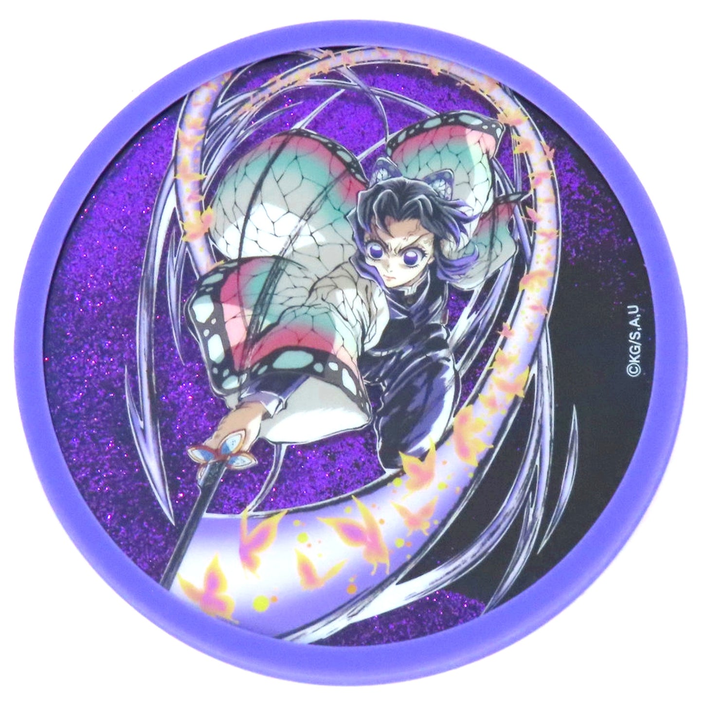 Shinobu Kocho Demon Slayer Total Concentration Exhibition Swordsmith Village Arc Hashira Training Arc End Roll Acrylic Coaster [USED]