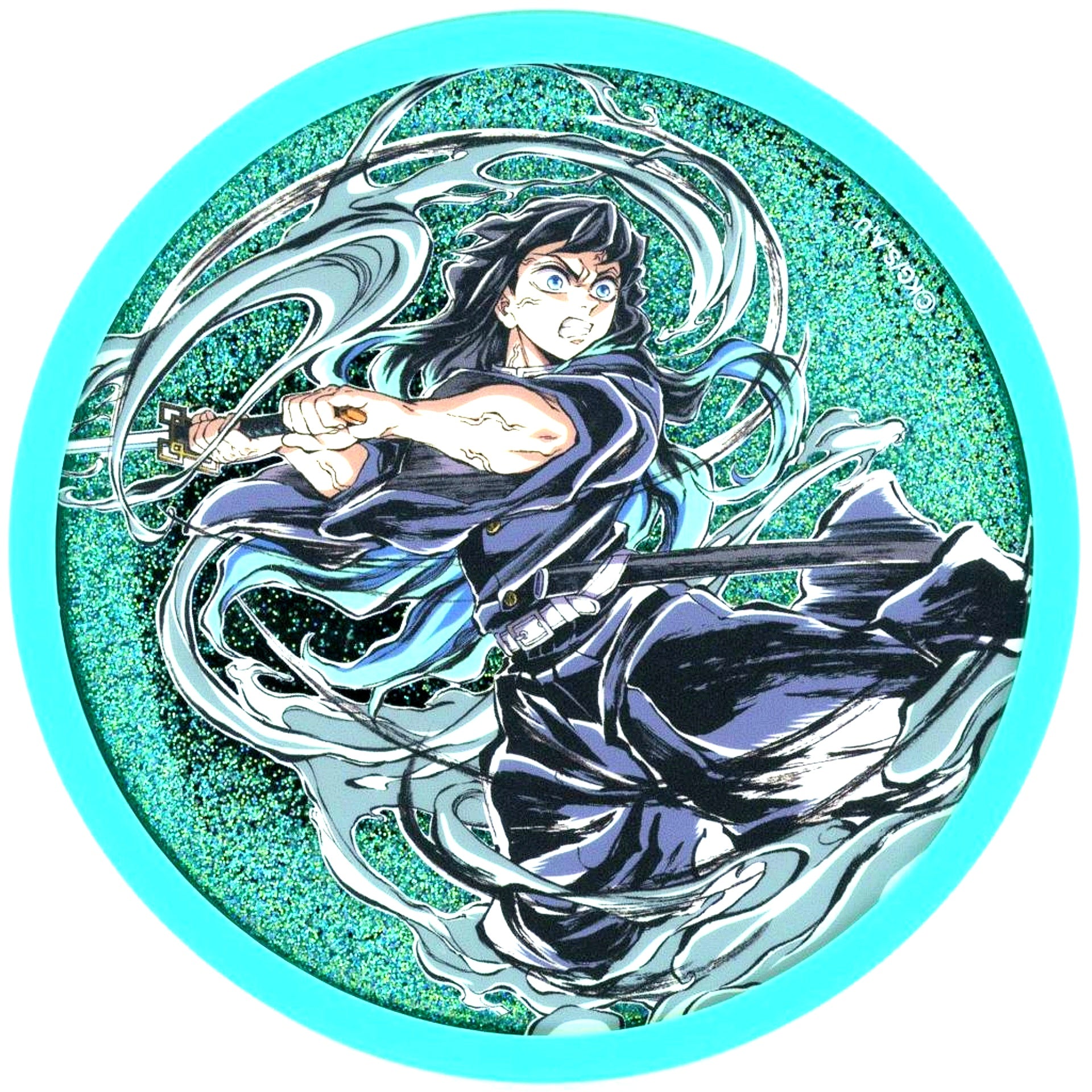 Muichiro Tokito Demon Slayer Total Concentration Exhibition Swordsmith Village Arc Hashira Training Arc End Roll Acrylic Coaster [USED]