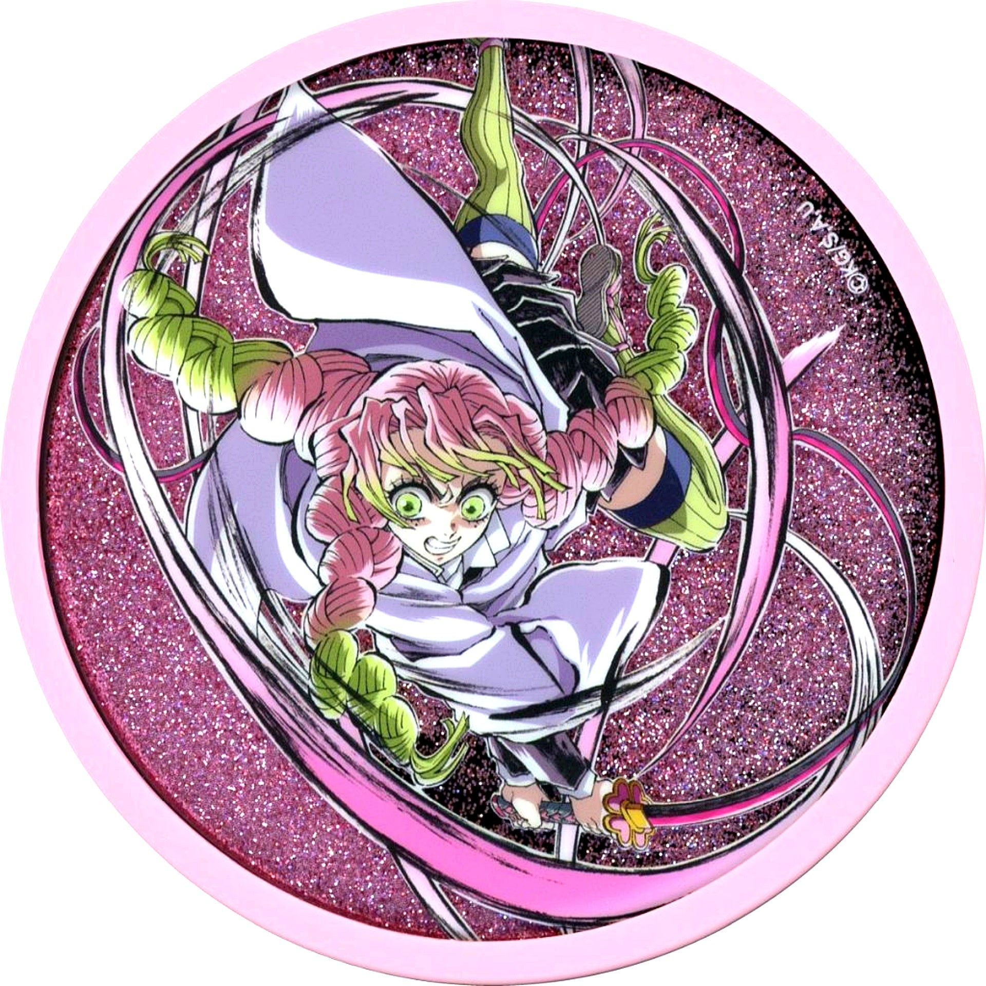 Mitsuri Kanroji End Roll Acrylic Coaster Demon Slayer Total Concentration Exhibition Swordsmith Village Arc Hashira Training Arc [USED]